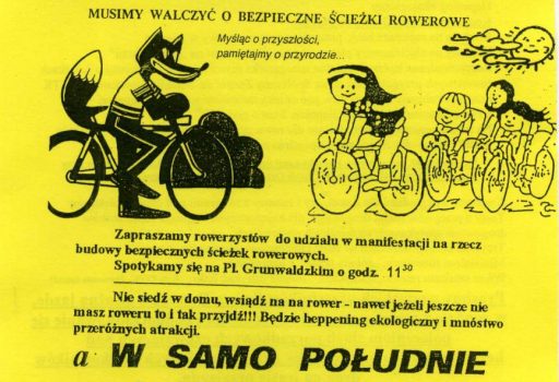Święto roweru…  było minęło.  Zapraszamy za rok.